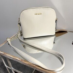 NEW Steve Madden BMAGIECV Oatmilk Crossbody Bag